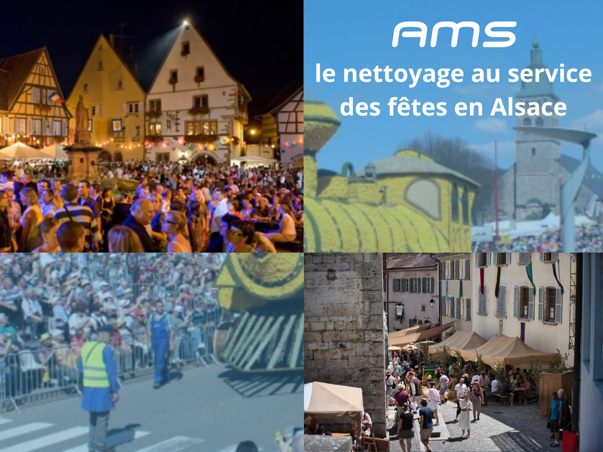 AMS, partenaire des collectivités dans l'entretien des villes et villages pour profiter des fêtes d'été