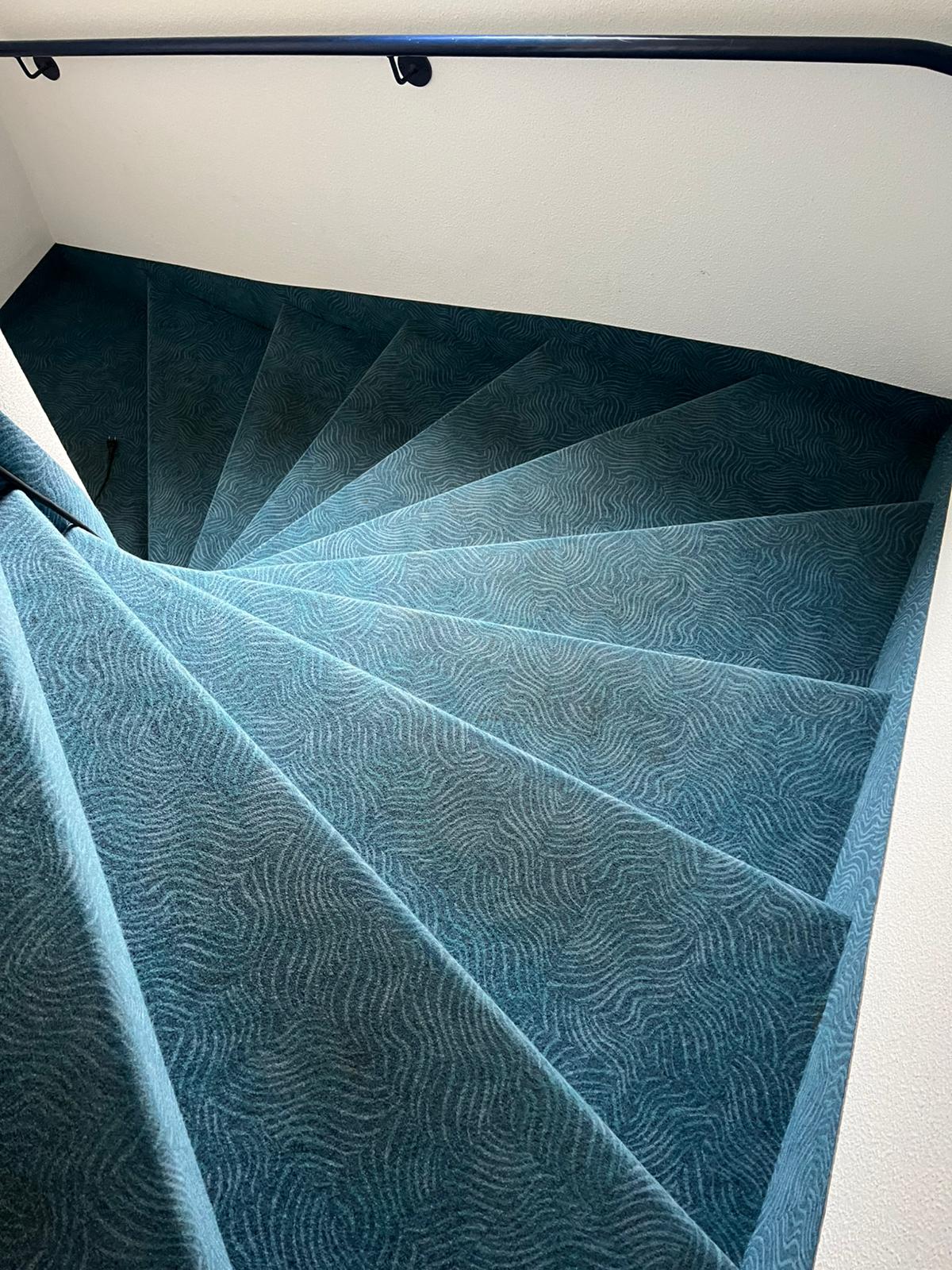 Moquette à Thann avant nettoyage